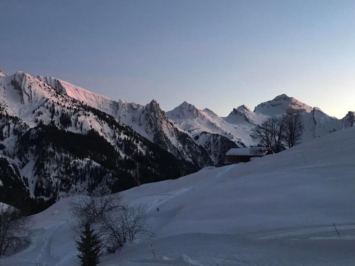 L'Oree Des Aravis - Au Pied Des Pistes Manigod Exterior foto